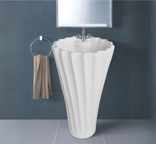 One Piece Wash Basin