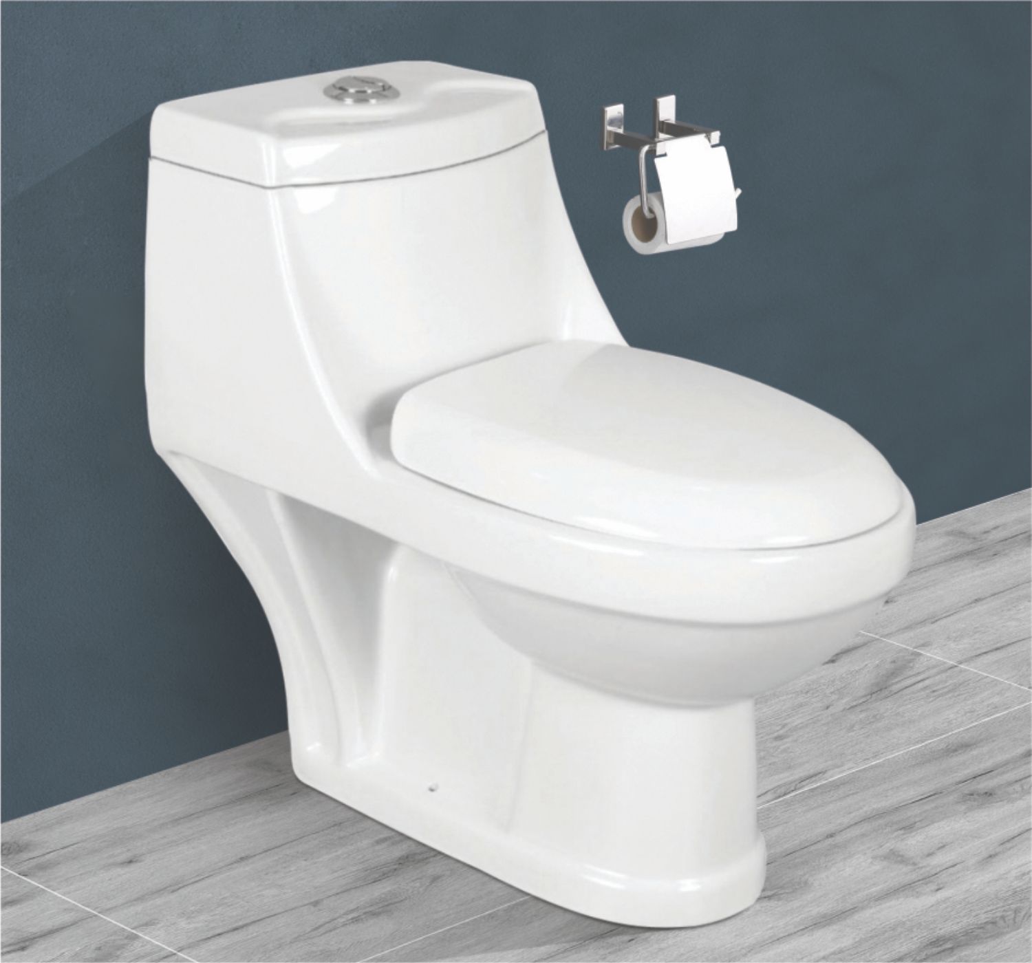 high-quality ceramic one-piece water closets