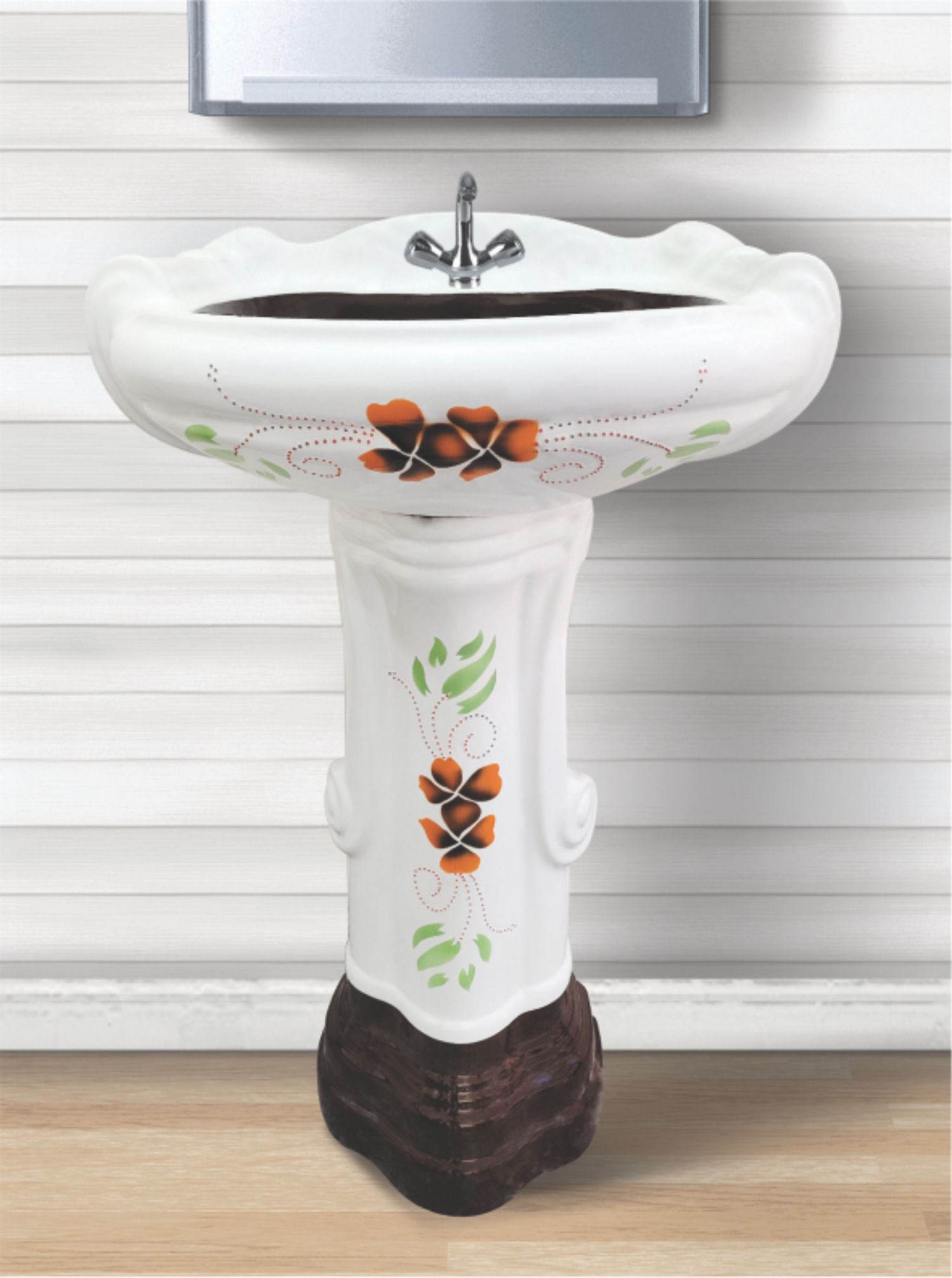 Ceramic Wash Basin with Pedestal Manufacturer