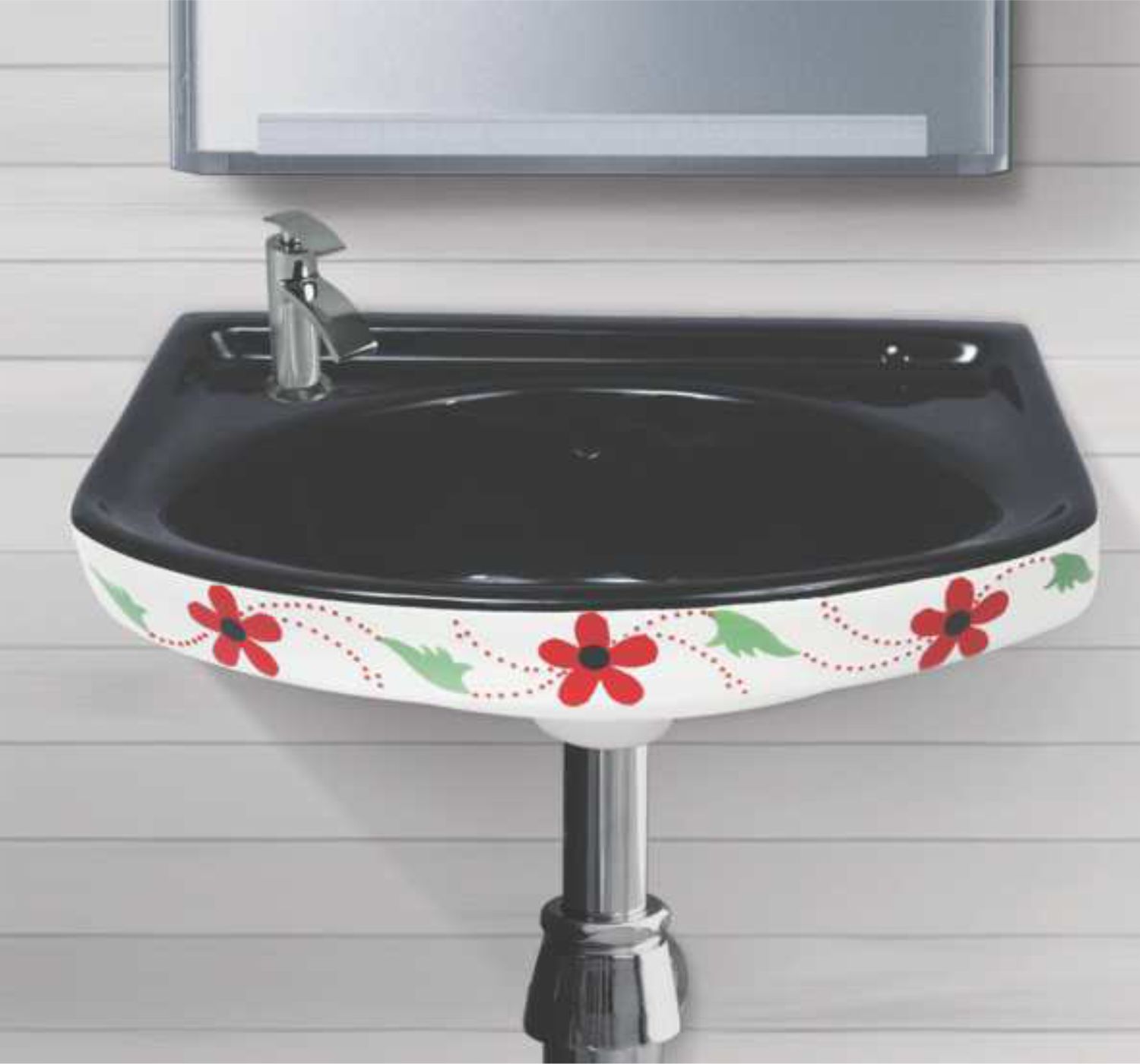 Wall Mounted Ceramic Vitrosa Wash Basin Manufacturer